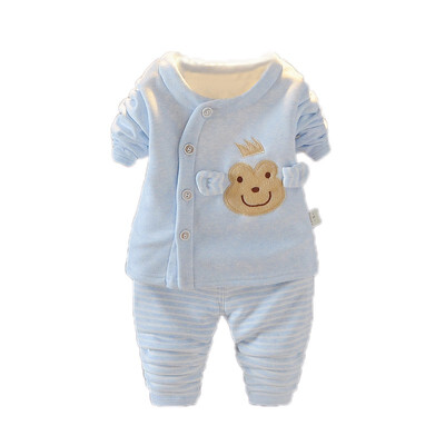 Newborn Baby Clothes Boy Girl Warm Clothes Cartoon Printed Winter Autumn Coat Trousers Sets Outfits
Newborn Baby Clothes Boy Girl Warm Clothes Cartoon Printed Winter Autumn Coat Trousers Sets Outfits