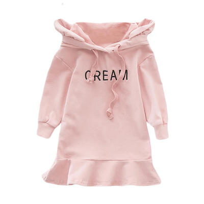 Girls Autumn Dress 2019 Girl Long-Sleeve Blouse Letter Printing Hooded Ruched Kids Dress 1-7Y Children Clothing Dress
Girls Autumn Dress 2019 Girl Long-Sleeve Blouse Letter Printing Hooded Ruched Kids Dress 1-7Y Children Clothing Dress