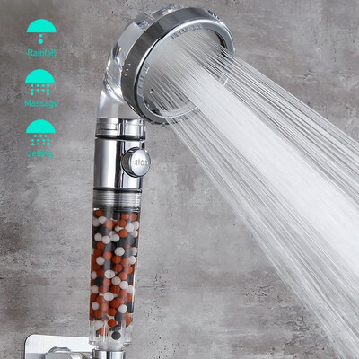 Willstar One-touch Water-stop Booster Shower 3 Levels Adjustable Bath SPA Shower Head Bath Head Water Saving Shower
Willstar One-touch Water-stop Booster Shower 3 Levels Adjustable Bath SPA Shower Head Bath Head Water Saving Shower