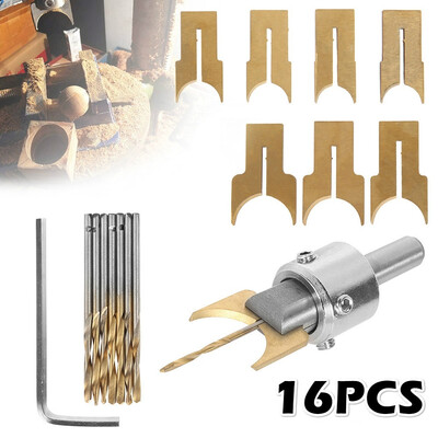 16Pcs Wooden Bead Maker Beads Drill Bit Milling Cutter Set Woodworking Tool Drill Bits Kit
16Pcs Wooden Bead Maker Beads Drill Bit Milling Cutter Set Woodworking Tool Drill Bits Kit