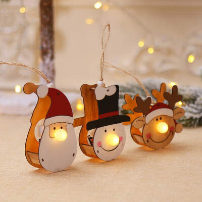 Christmas Luminous Wooden Doll Pendant Christmas Tree Decoration Small Ornaments X172 Wooden With Light Pendant
Christmas Luminous Wooden Doll Pendant Christmas Tree Decoration Small Ornaments X172 Wooden With Light Pendant