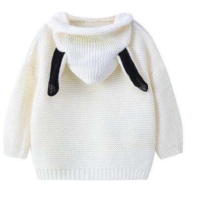 Children Sweaters Baby Infant Girls Boys Autumn Winter White Hooded Solid Rabbit ears Jacket Thick Warm 2018 drop shipped
Children Sweaters Baby Infant Girls Boys Autumn Winter White Hooded Solid Rabbit ears Jacket Thick Warm 2018 drop shipped