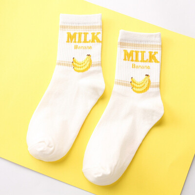 Christmas Cute Fruit Strawberry Milk Pinky White Women Cotton Socks Japanese Harajuku Funny Socks Cartoon Socks Christmas Gift
Christmas Cute Fruit Strawberry Milk Pinky White Women Cotton Socks Japanese Harajuku Funny Socks Cartoon Socks Christmas Gift
