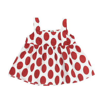 Summer Fashion Girls Cotton Breathable Dot Print Princess Cute Sleeveless Sling Tops 0-7 Years
Summer Fashion Girls Cotton Breathable Dot Print Princess Cute Sleeveless Sling Tops 0-7 Years