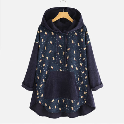 Tailored Womens Plus Size Cartoon Patchwork Button Christmas Hoodie Top Sweater Blouse
Tailored Womens Plus Size Cartoon Patchwork Button Christmas Hoodie Top Sweater Blouse