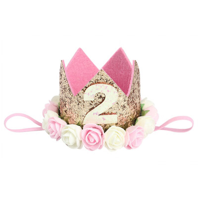 Baby hat Princess Baby Girl Birthday Party Hat Flower Crown Party Headband Gold Hairband Hair Accessories For Photography Props
Baby hat Princess Baby Girl Birthday Party Hat Flower Crown Party Headband Gold Hairband Hair Accessories For Photography Props