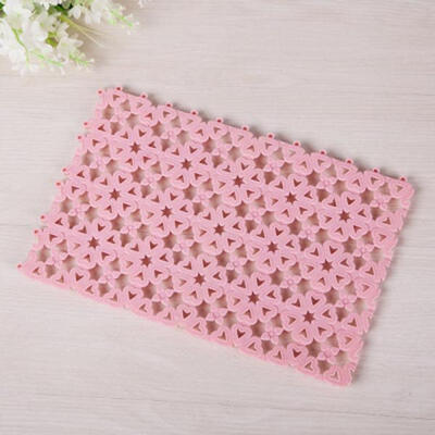 DIY Carpet Candy Color PE Plastic Heart Pattern Bath Mat Easy Bathroom Massage Carpet Bath Mats
DIY Carpet Candy Color PE Plastic Heart Pattern Bath Mat Easy Bathroom Massage Carpet Bath Mats