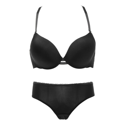 Sexy Women Smooth Push Up Bras Sets Seamless Free Size Panties Y-Line Straps Padded Underwear Bras
Sexy Women Smooth Push Up Bras Sets Seamless Free Size Panties Y-Line Straps Padded Underwear Bras