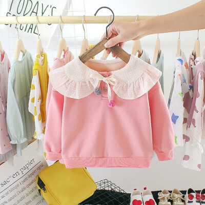 2019 Children Winter Baby Girls Solid Color Sweater Long Sleeves Casual Lapel Plus Velvet Sweet Tops
2019 Children Winter Baby Girls Solid Color Sweater Long Sleeves Casual Lapel Plus Velvet Sweet Tops