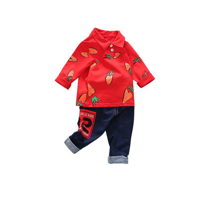0-4T Spring Autumn Casual Baby Long Sleeve Printing Top And Jeans Kids Two-piece Outfit Set
0-4T Spring Autumn Casual Baby Long Sleeve Printing Top And Jeans Kids Two-piece Outfit Set