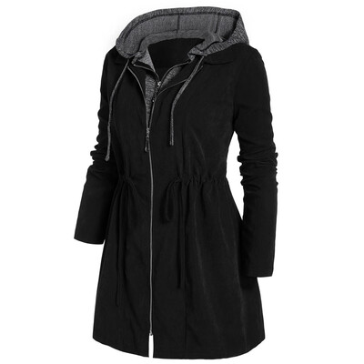 Toponeto Fashion Women Zipper Patchwork Winter Fly Hooded Space Plus Thick Cotton Coat
Toponeto Fashion Women Zipper Patchwork Winter Fly Hooded Space Plus Thick Cotton Coat