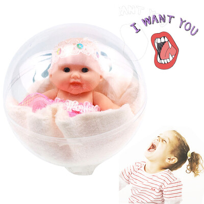 Tailored Lifelike Realistic Baby Doll Transparent Ball Dreams Gift 4-inch Toy Soft Body
Tailored Lifelike Realistic Baby Doll Transparent Ball Dreams Gift 4-inch Toy Soft Body