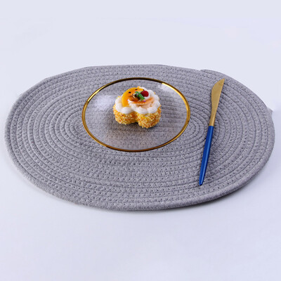 Hand-Woven Cotton Rope Thickening Anti-Scalding Insulation Pad Heat-Resistant Table Mat Coasters Bowl Mat
Hand-Woven Cotton Rope Thickening Anti-Scalding Insulation Pad Heat-Resistant Table Mat Coasters Bowl Mat