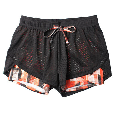 Summer Women Cotton Mesh Yoga Short Work-out Two Layer Fitness Fold Short Cool Wear Drawstring Clothing for fitness Running
Summer Women Cotton Mesh Yoga Short Work-out Two Layer Fitness Fold Short Cool Wear Drawstring Clothing for fitness Running