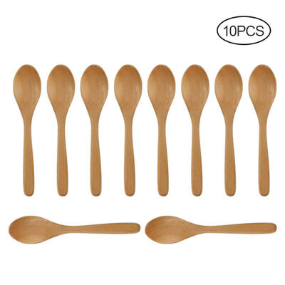 5Inch Small Coffee Scoop Teaspoon Wooden Spoons Honey Jam Ice Cream Dessert Spoon Condiments Salt Spoon
5Inch Small Coffee Scoop Teaspoon Wooden Spoons Honey Jam Ice Cream Dessert Spoon Condiments Salt Spoon