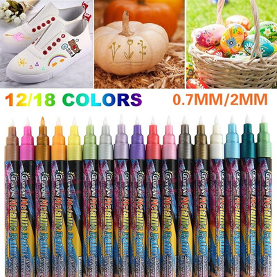 1218 Colours 072 Mm Acrylic Metallic Paint Marker Pens Point Art Pen Set for Rock Painting GlassMug Design DIY Arts Crafts
1218 Colours 072 Mm Acrylic Metallic Paint Marker Pens Point Art Pen Set for Rock Painting GlassMug Design DIY Arts Crafts