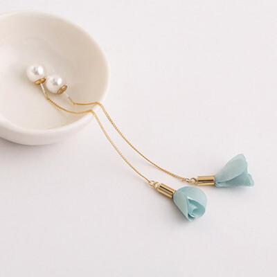 guangxichuangshengxinfu Newly Women Gold Silver Plated Crystal Flower Drop Long Dangle Chain Earrings
guangxichuangshengxinfu Newly Women Gold Silver Plated Crystal Flower Drop Long Dangle Chain Earrings