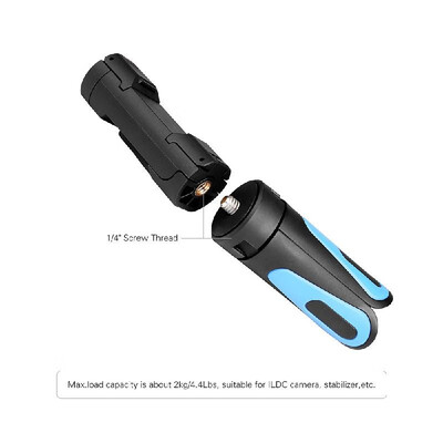 KINGJOY 2 In 1 Multi-function Desktop Smartphone Clamp Clip Holder Mini Tripod Handheld Stabilizer with 14 Inch Screw for iPhone
KINGJOY 2 In 1 Multi-function Desktop Smartphone Clamp Clip Holder Mini Tripod Handheld Stabilizer with 14 Inch Screw for iPhone