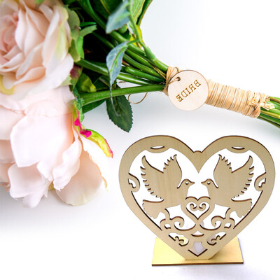 Gobestart Wedding Supplies Heart-shaped Wooden Ornaments With LED Lights Wedding Party
Gobestart Wedding Supplies Heart-shaped Wooden Ornaments With LED Lights Wedding Party