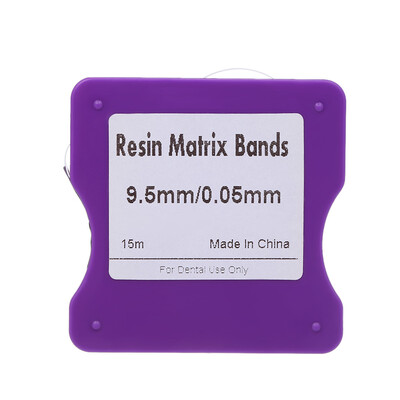 15m Dental Clear Matrix Bands Strip Roll Restoration Light Cured Resin Bands for Anterior 95mm005mm
15m Dental Clear Matrix Bands Strip Roll Restoration Light Cured Resin Bands for Anterior 95mm005mm