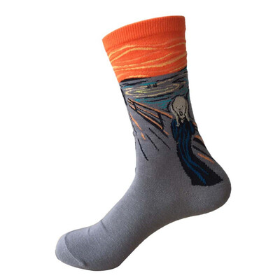 New Arrival Cotton Art Oil Socks Painting Washington Davi Male Female Cupid Retro Style Men Women Socks Sport Cycling Sock
New Arrival Cotton Art Oil Socks Painting Washington Davi Male Female Cupid Retro Style Men Women Socks Sport Cycling Sock