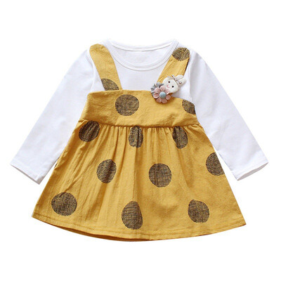 Kids Dresses For Girls Causal Dot Print Baby Girl Dress Princess Long Sleeve Baby Clothes Autumn
Kids Dresses For Girls Causal Dot Print Baby Girl Dress Princess Long Sleeve Baby Clothes Autumn