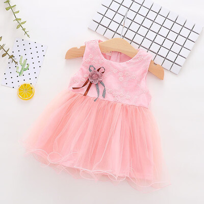 Sleeveless Flower Girl Dress Summer Mesh Princess Dress Kids Dress For Girls 0-24M Lace Wedding Dress
Sleeveless Flower Girl Dress Summer Mesh Princess Dress Kids Dress For Girls 0-24M Lace Wedding Dress