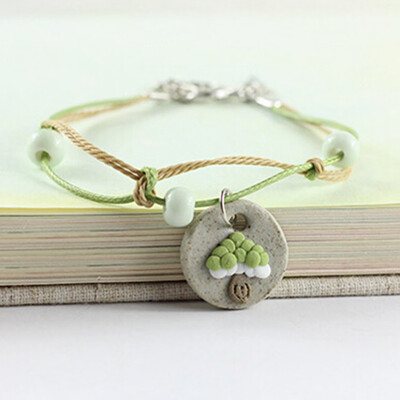Cute Girl Handmade Ceramic Beads Dandelion Flower Weave Bracelet Women Fashion Ethnic Jewelry Accessories
Cute Girl Handmade Ceramic Beads Dandelion Flower Weave Bracelet Women Fashion Ethnic Jewelry Accessories