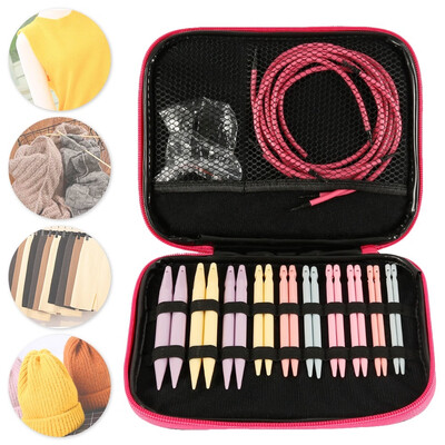 10 Pairs Change Head Circular Knitting Needle Ring Set Woven Tools DIY Sewing Accessories
10 Pairs Change Head Circular Knitting Needle Ring Set Woven Tools DIY Sewing Accessories