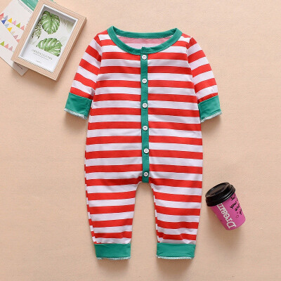 Autumn Winter Casual Jumpsuits Baby Long Sleeve Striped Rompers Kids Toddler Bodysuit
Autumn Winter Casual Jumpsuits Baby Long Sleeve Striped Rompers Kids Toddler Bodysuit
