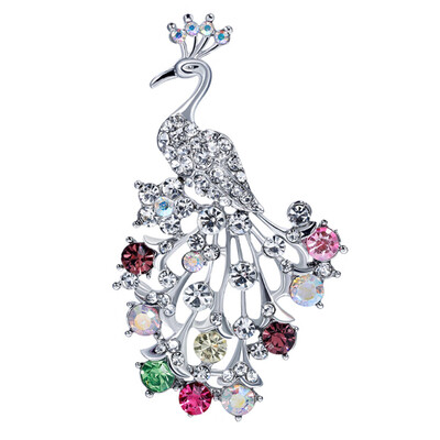 Elegant Multicolor Rhinestone Peacock Turtle Crab Frog Zebra Brooches for Women Wedding&Party Jewelry Accessories
Elegant Multicolor Rhinestone Peacock Turtle Crab Frog Zebra Brooches for Women Wedding&Party Jewelry Accessories