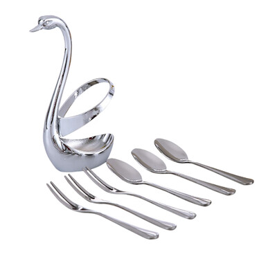 Stainless Steel Swan Dinnerware Set Tableware Set Fruit Dessert Cutlery Set For Swan Base Holder Cutlery Set Ornament
Stainless Steel Swan Dinnerware Set Tableware Set Fruit Dessert Cutlery Set For Swan Base Holder Cutlery Set Ornament