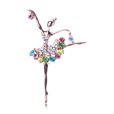 Fashion Ballerina Ballet Dancer Girl Full Colorful Rhinestone Cute Angle Brooches Pins Wholesale
Fashion Ballerina Ballet Dancer Girl Full Colorful Rhinestone Cute Angle Brooches Pins Wholesale
