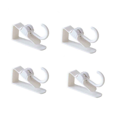 Toponeto Door Hooks Rotatable Hanging Holder Storage Hook Organizer Bathroom 248pc
Toponeto Door Hooks Rotatable Hanging Holder Storage Hook Organizer Bathroom 248pc