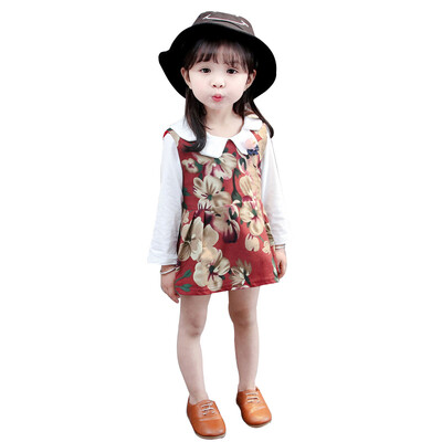 Kids Clothes Set Girl Long Sleeve T-Shirt TopFloral Dress 2PCS Baby Clothes Set Autumn
Kids Clothes Set Girl Long Sleeve T-Shirt TopFloral Dress 2PCS Baby Clothes Set Autumn