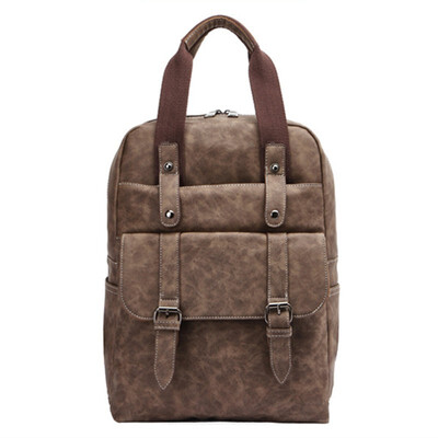 Brand Casual Men Backpack Matte PU Leather Travel Bag Large Capacity Totes Versatile Waterproof Backpacks Computer School Bag 
Brand Casual Men Backpack Matte PU Leather Travel Bag Large Capacity Totes Versatile Waterproof Backpacks Computer School Bag