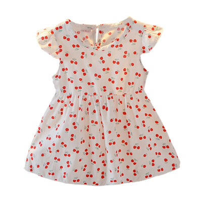 Summer Baby Girl Dress Sleeveless Cherry Pattern Cute Princess Kids Dresses For Girls Toddler Clothes
Summer Baby Girl Dress Sleeveless Cherry Pattern Cute Princess Kids Dresses For Girls Toddler Clothes