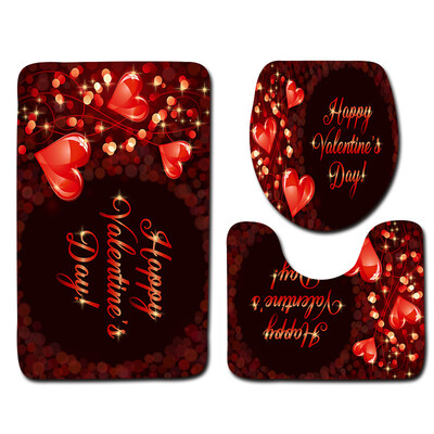 Siaonvr 3PCS Valentines Day Pattern Non Slip Toilet Seat Cover Rug Bathroom Set Decor
Siaonvr 3PCS Valentines Day Pattern Non Slip Toilet Seat Cover Rug Bathroom Set Decor