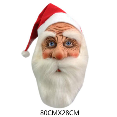 Creative Merry Christmas Latex Mask Outdoor Ornamen Cute Santa Claus Costume Masquerade Wig Beard Dress Cosplay Mask
Creative Merry Christmas Latex Mask Outdoor Ornamen Cute Santa Claus Costume Masquerade Wig Beard Dress Cosplay Mask