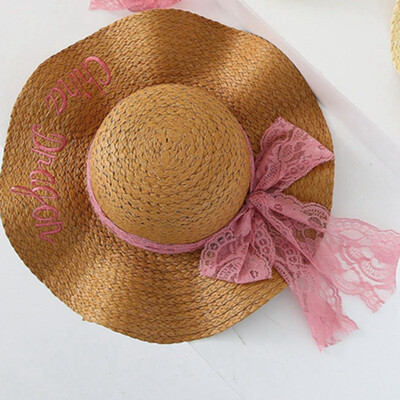Spring&Summer New Fashion Lace Ribbon Sunscreen Sunshade Cap Big Wave Outdoor Recreational Travel Beach Cap Along Straw Cap
Spring&Summer New Fashion Lace Ribbon Sunscreen Sunshade Cap Big Wave Outdoor Recreational Travel Beach Cap Along Straw Cap