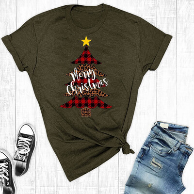 Tailored Womens Christmas Letter Printed Round Neck Short Sleeve T-shirts Tops Blouse
Tailored Womens Christmas Letter Printed Round Neck Short Sleeve T-shirts Tops Blouse