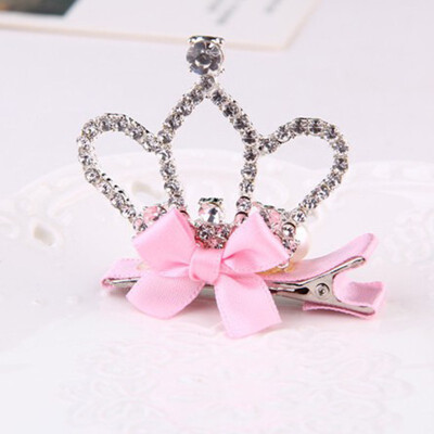 4 Shapes Rhinestone Crown Hair Clip Shiny Bow Princess Queen Children Accessories Hair Barrettes
4 Shapes Rhinestone Crown Hair Clip Shiny Bow Princess Queen Children Accessories Hair Barrettes