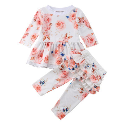 New Toddler Kids Baby Girl Floral Print Shirt Pants Set Fashionable Comfy Kid Clothes Sets
New Toddler Kids Baby Girl Floral Print Shirt Pants Set Fashionable Comfy Kid Clothes Sets