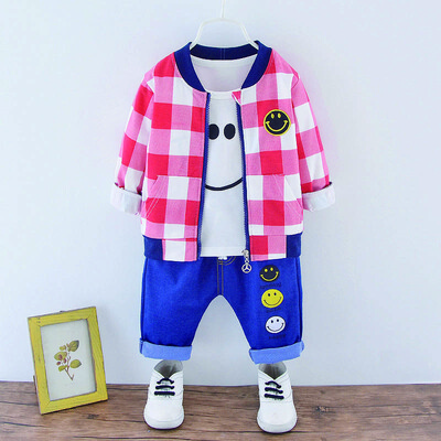 Children Boys Three-piece Zipper Shirt Navy Blue Pants Sets Fashion Casual Long Sleeve Cotton Spring Autumn
Children Boys Three-piece Zipper Shirt Navy Blue Pants Sets Fashion Casual Long Sleeve Cotton Spring Autumn