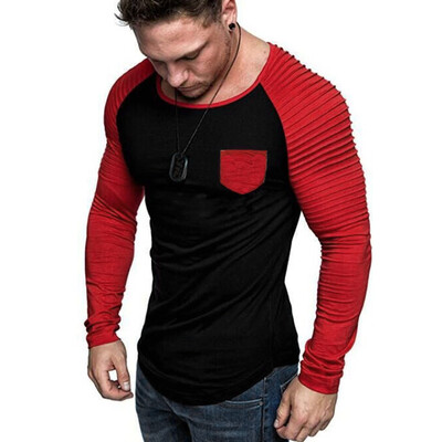 Toponeto Men Pure Color O-Neck Splicing Long Sleeve Shirt Fashion Long Sleeve Blouse Top
Toponeto Men Pure Color O-Neck Splicing Long Sleeve Shirt Fashion Long Sleeve Blouse Top