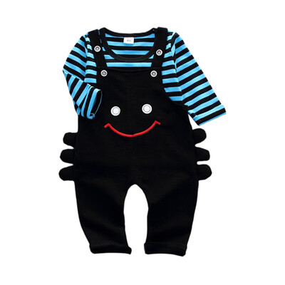 2pcs Baby Boy Bib Pants Hoodie Suit Long Sleeve Striped Shirt Suspender Straps Cartoon Long Pants Trousers Children New
2pcs Baby Boy Bib Pants Hoodie Suit Long Sleeve Striped Shirt Suspender Straps Cartoon Long Pants Trousers Children New