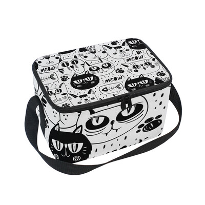 ALAZA Insulated Lunch Box Lovely Cat Lunch Bag for Men Women Portable Tote Bag Cooler Bag
ALAZA Insulated Lunch Box Lovely Cat Lunch Bag for Men Women Portable Tote Bag Cooler Bag