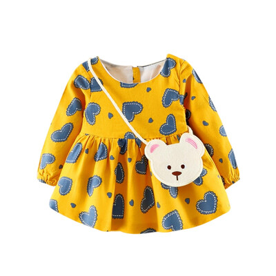 Baby Girls Print Pattern Draped Long Sleeve Cute Dress New Kids Children Autumn Warm Soft Cotton Princess Party Clothing Dress
Baby Girls Print Pattern Draped Long Sleeve Cute Dress New Kids Children Autumn Warm Soft Cotton Princess Party Clothing Dress
