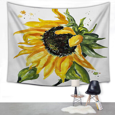 Gobestart Summer Sunflower Print Home Tapestry Wall Hanging Wall Decoration 150x130cm
Gobestart Summer Sunflower Print Home Tapestry Wall Hanging Wall Decoration 150x130cm