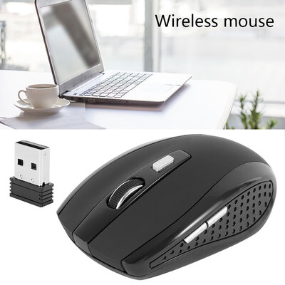 New Wireless Cordless Black Mouse 24GHz Mice USB Dongle Optical Scroll for PC Laptop
New Wireless Cordless Black Mouse 24GHz Mice USB Dongle Optical Scroll for PC Laptop